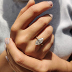 Marquise Engagement Ring In Solitaire Setting