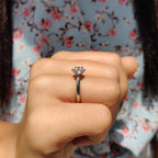 Round Cut Solitaire Engagement Ring
