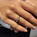 White Gold Solitaire Engagement Ring
