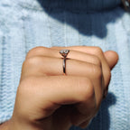 Round Cut Solitaire Engagement Ring