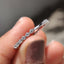 Unique Wedding Band - Round Diamonds