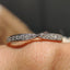 Wedding Ring White Gold - Round Diamond