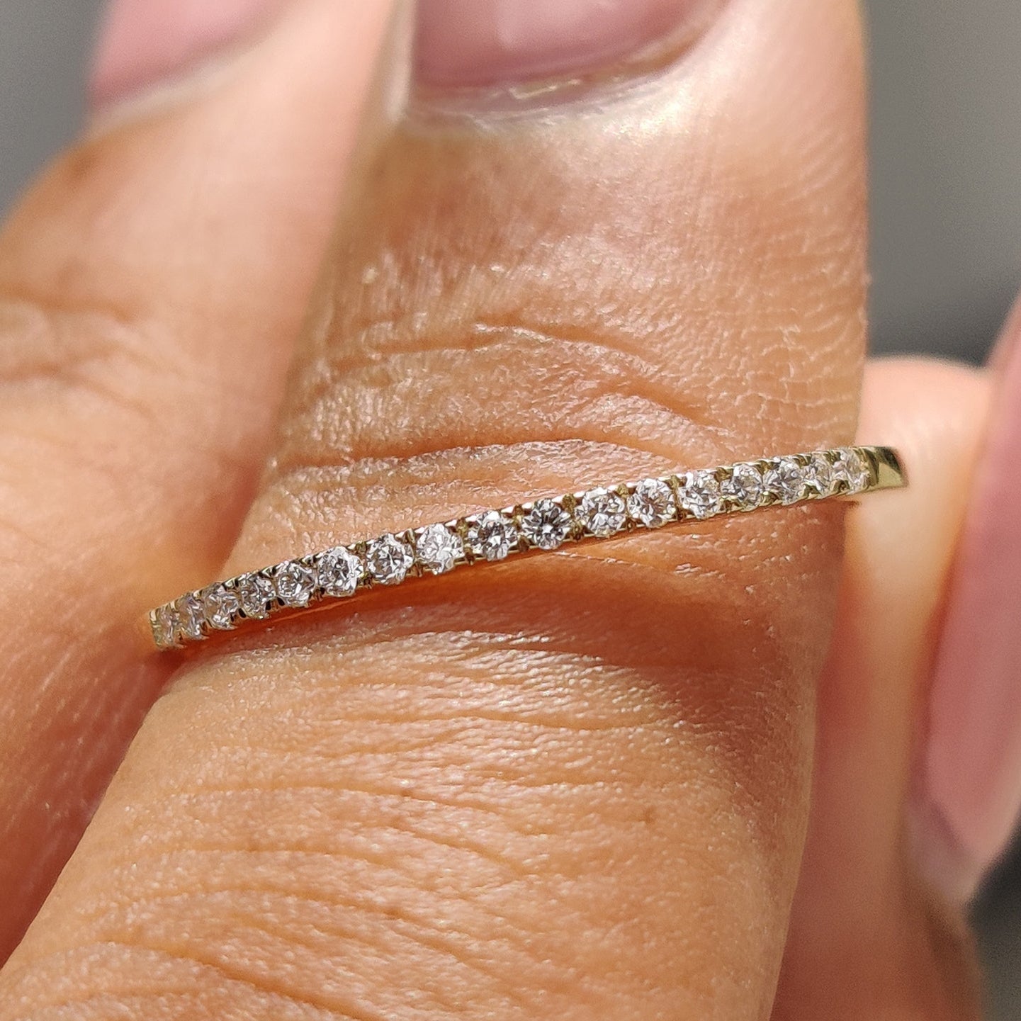 Diamond Eternity Band - Round Cut Imagen principal del producto