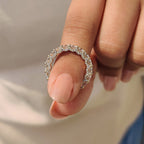 Eternity Round Diamond Wedding Band