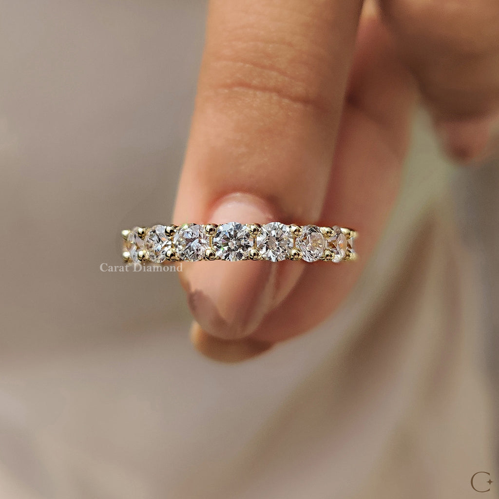 Eternity Round Diamond Wedding Band