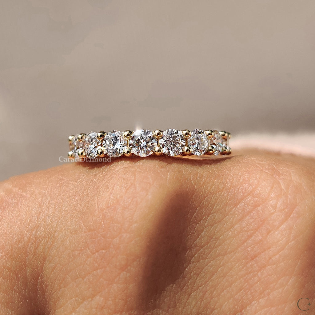 Eternity Round Diamond Wedding Band