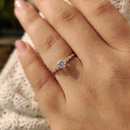 Round Cut 5 Stone Diamond Ring