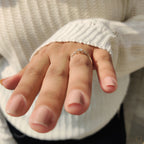 Round Cut 5 Stone Diamond Ring