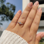 Round Cut 5 Stone Diamond Ring