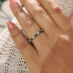 Eternity Marquise And Round Wedding Band