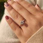 7 Stone Diamond Ring With Round Cut