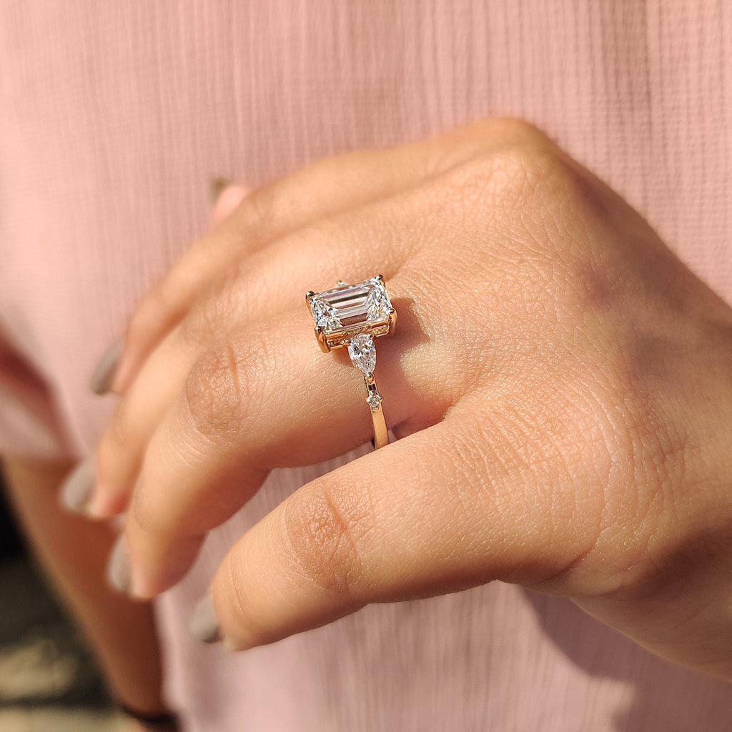 Windlass 3 Stone Diamond Ring