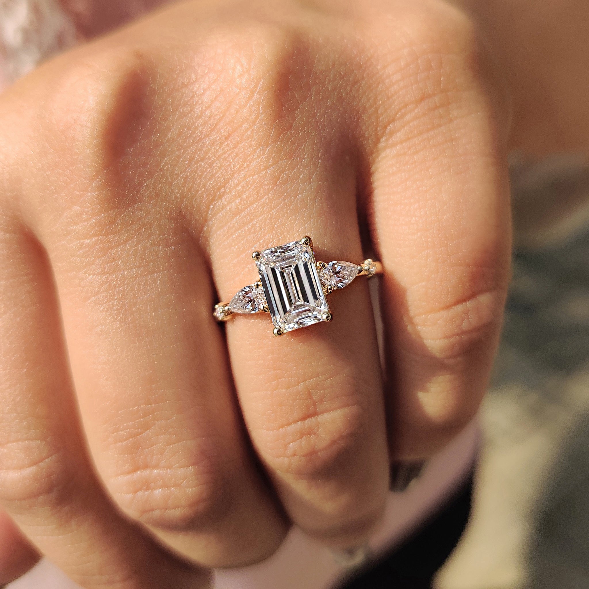 Windlass 3 Stone Diamond Ring