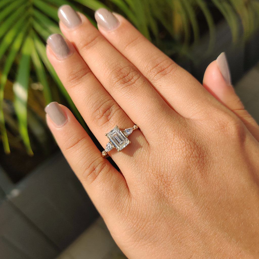 Windlass 3 Stone Diamond Ring