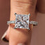 Princess Cut Engagement Ring In Pave Style
