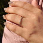 Marquise And Baguette Wedding Band In Eternity Style