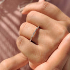 Marquise And Baguette Wedding Band In Eternity Style