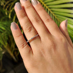 Marquise And Baguette Wedding Band In Eternity Style