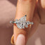 Pear Shape Diamond Ring In Muse Setting