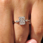 Radiant Cut Engagement Ring