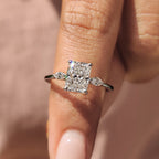 Radiant Cut Engagement Ring