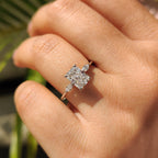 Radiant Cut Engagement Ring