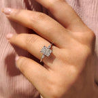 Radiant Cut Engagement Ring