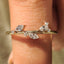 Seven Stone Marquise And Round Diamond Wedding Band