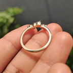 Seven Stone Marquise And Round Diamond Wedding Band