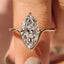 Solitaire Marquise Cut Engagement Ring