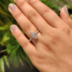Dutch Marquise Engagement Ring In Open Gallery Style