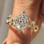 Nature Inspired Dutch Marquise Engagement Ring