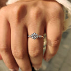 2 Carat Round Diamond Ring in Muse Setting