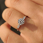 2 Carat Round Diamond Ring in Muse Setting