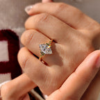 0.50 - 3 CT Marquise Diamond Ring in Muse Setting