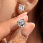 Lab Grown Diamond Portuguese Cut Diamond Earrings