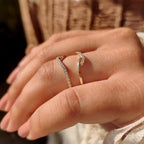 Round Diamond Enhancer Wedding Band