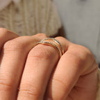 Round Diamond Enhancer Wedding Band