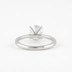 1.50 CT Round Cut Moissanite Pave Setting Engagement Ring