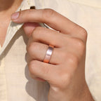 Pave Wedding Band - Rose Gold