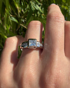 VULTURE Comfort Fit Men's Gold Solitaire Engagement Ring with 0.90ct Diamonds