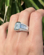 ROCHESTER Gold Signet Ring with 11.30ct Diamonds