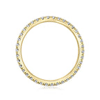 0.33 TCW Round Brilliant Cut Full Eternity Moissanite Wedding Band
