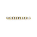 0.33 TCW Round Brilliant Cut Full Eternity Moissanite Wedding Band