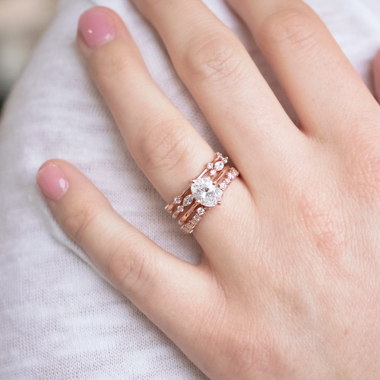 Round Brilliant Cut Full Eternity Wedding Band
