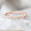 Round Brilliant Cut Full Eternity Wedding Band