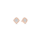 0.35 TCW Round Moissanite Diamond Stud Earrings