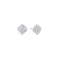 0.54 TCW Round Moissanite Diamond Stud Earrings