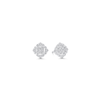 0.35 TCW Round Moissanite Diamond Stud Earrings
