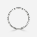 1.0 CT Emerald Cut Moissanite Hidden Halo & Pave Bridal Ring Set